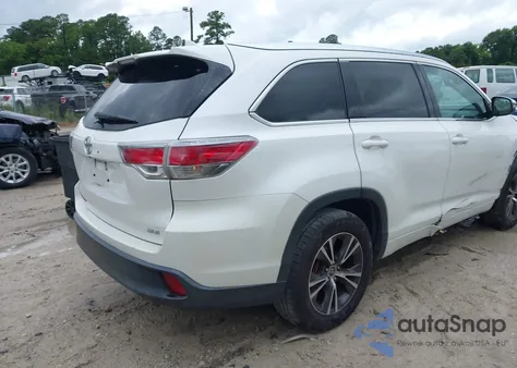 2016 Toyota Highlander Xle V6 from USA, damaged, VIN 5TDKKRFH3GS122623
